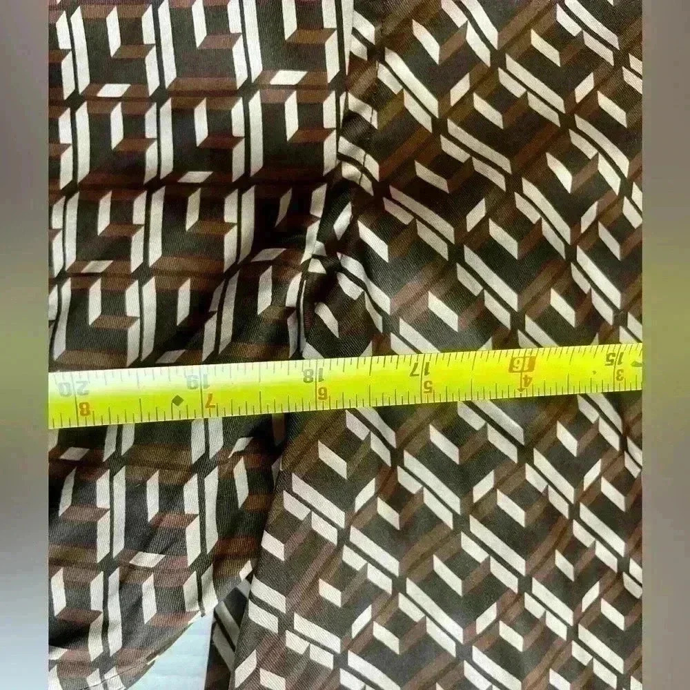 NWT Alfani Short Sleeve Men's Geometric-Print Shirt Size M - Picture 8 of 8